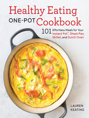cover image of Healthy Eating One-Pot Cookbook